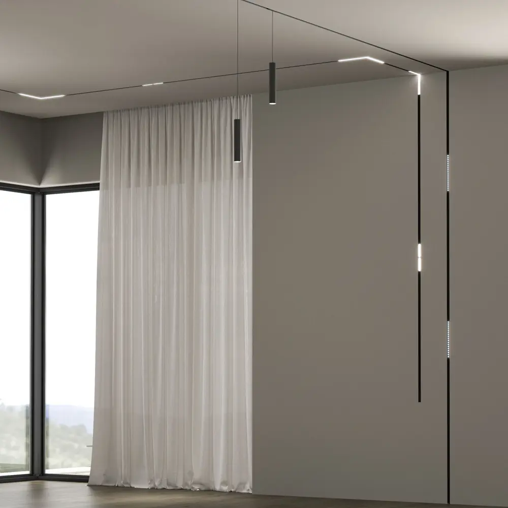 Фото 9 Трековый светильник Elektrostandard 85029/01 Slim Magnetic светодиодный 24 Вт однофазный цвет черный Фото 9 Трековый светильник Elektrostandard 85029/01 Slim Magnetic светодиодный 24 Вт однофазный цвет черный