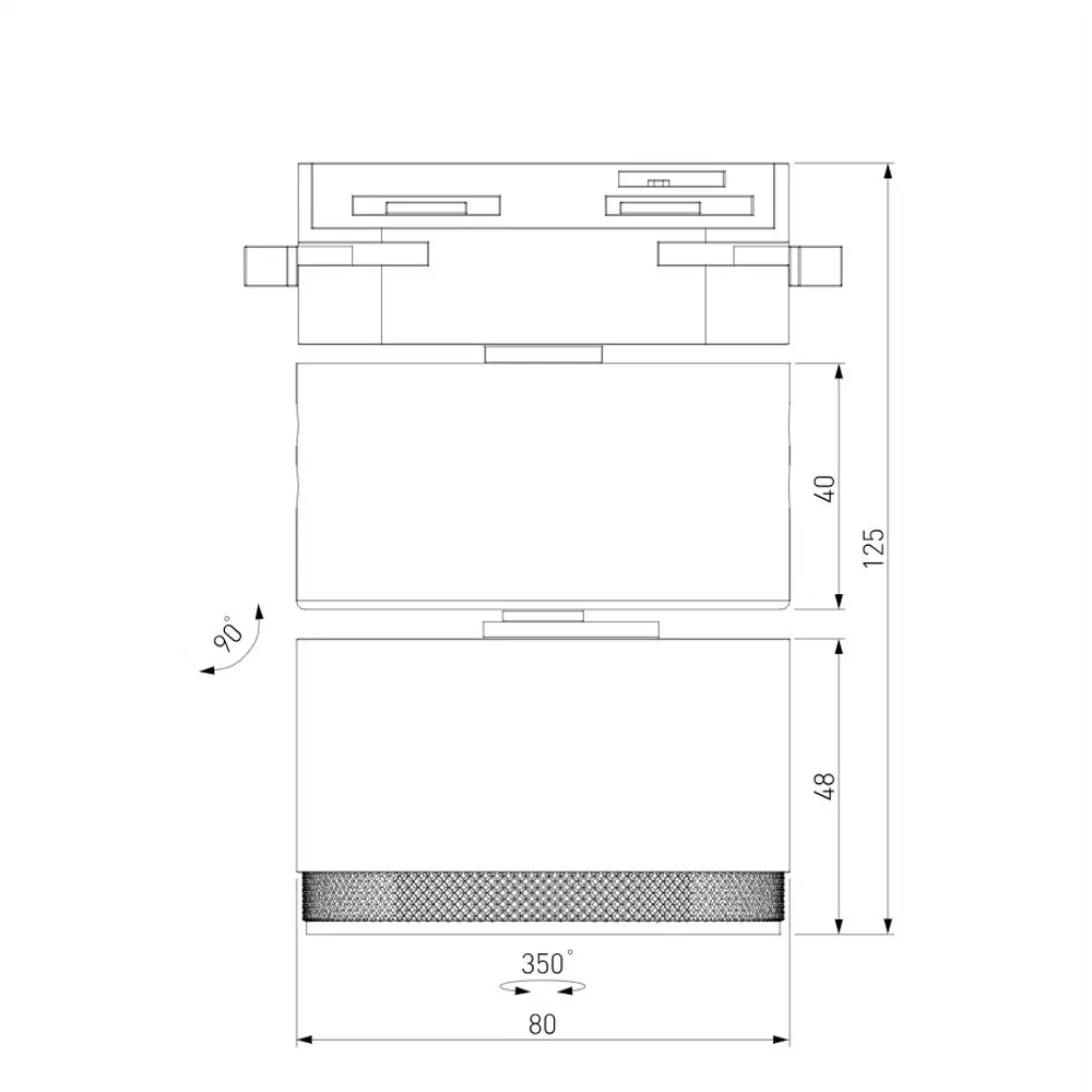 Фото 9 Трековый светильник спот Elektrostandard 85514/01 Impact светодиодный 10 Вт однофазный 1 м² цвет черный/золото Фото 9 Трековый светильник спот Elektrostandard 85514/01 Impact светодиодный 10 Вт однофазный 1 м² цвет черный/золото