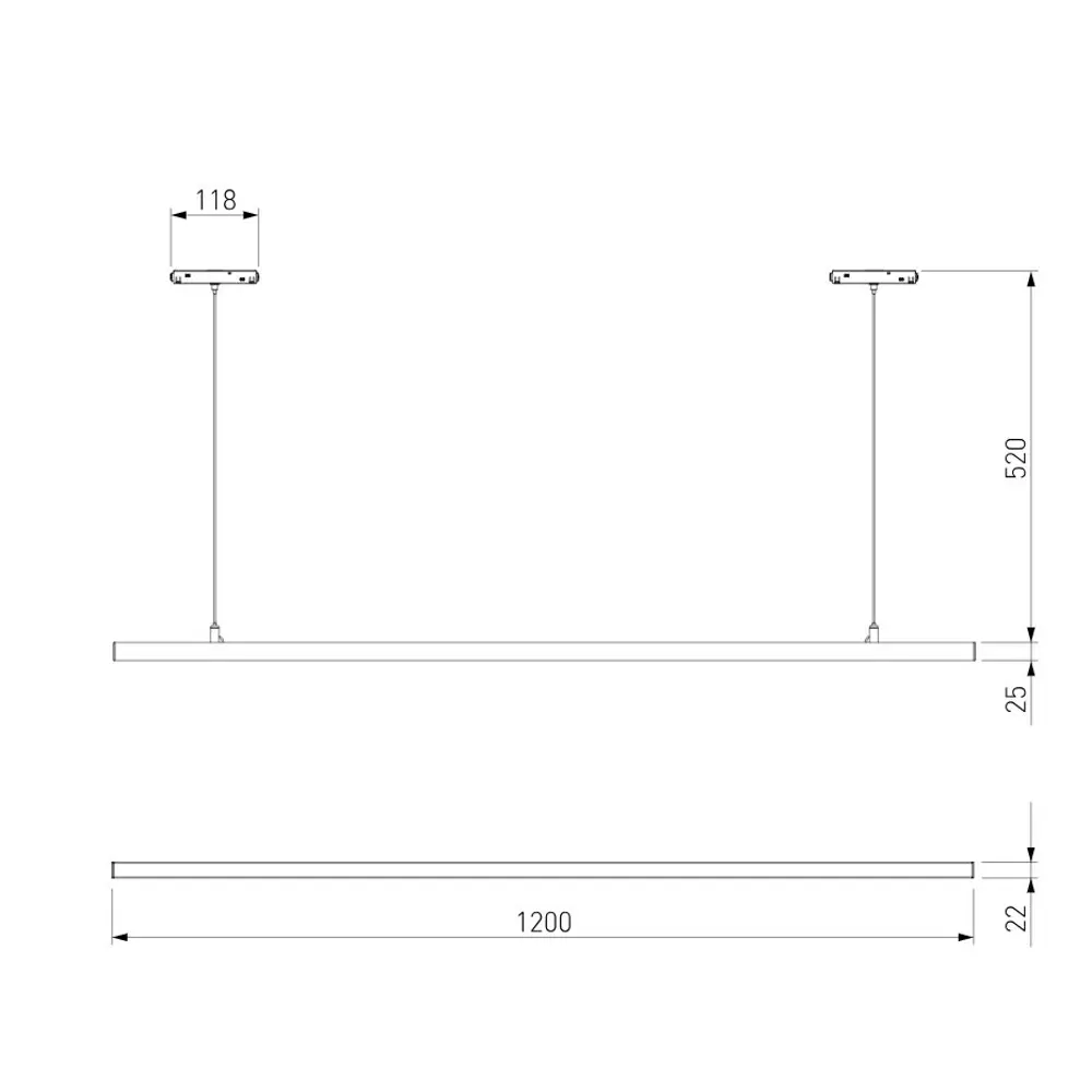 Фото 3 Трековый светильник подвесной светодиодный Elektrostandard A064803 40 Вт 0 м² цвет черный Фото 3 Трековый светильник подвесной светодиодный Elektrostandard A064803 40 Вт 0 м² цвет черный