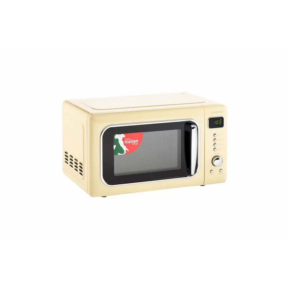 Фото 7 Отдельностоящая микроволновая печь Harper HMW-20ST04 CREAMY 20 л 45.1x25.8x34.9 см цвет бежевый Фото 7 Отдельностоящая микроволновая печь Harper HMW-20ST04 CREAMY 20 л 45.1x25.8x34.9 см цвет бежевый