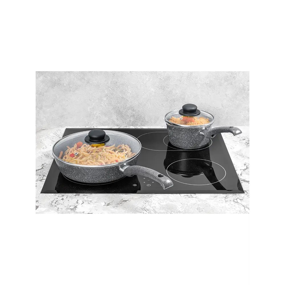 Фото 12 Сковорода с крышкой Elan gallery Гармония вкуса 26 см алюминий цвет серый Фото 12 Сковорода с крышкой Elan gallery Гармония вкуса 26 см алюминий цвет серый