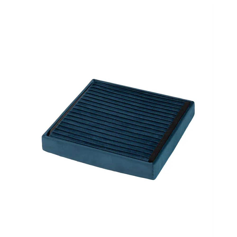 Фото 2 Пуф велюр складной с ящиком Stool Group HS15-F12 V70 BOX, 38x38 см, цвет синий Фото 2 Пуф велюр складной с ящиком Stool Group HS15-F12 V70 BOX, 38x38 см, цвет синий