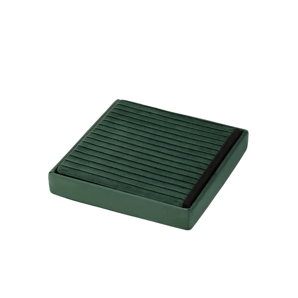 Фото 2 Пуф велюр складной с ящиком Stool Group HS15-F12 V65 BOX, 38x38 см, цвет зеленый Фото 2 Пуф велюр складной с ящиком Stool Group HS15-F12 V65 BOX, 38x38 см, цвет зеленый