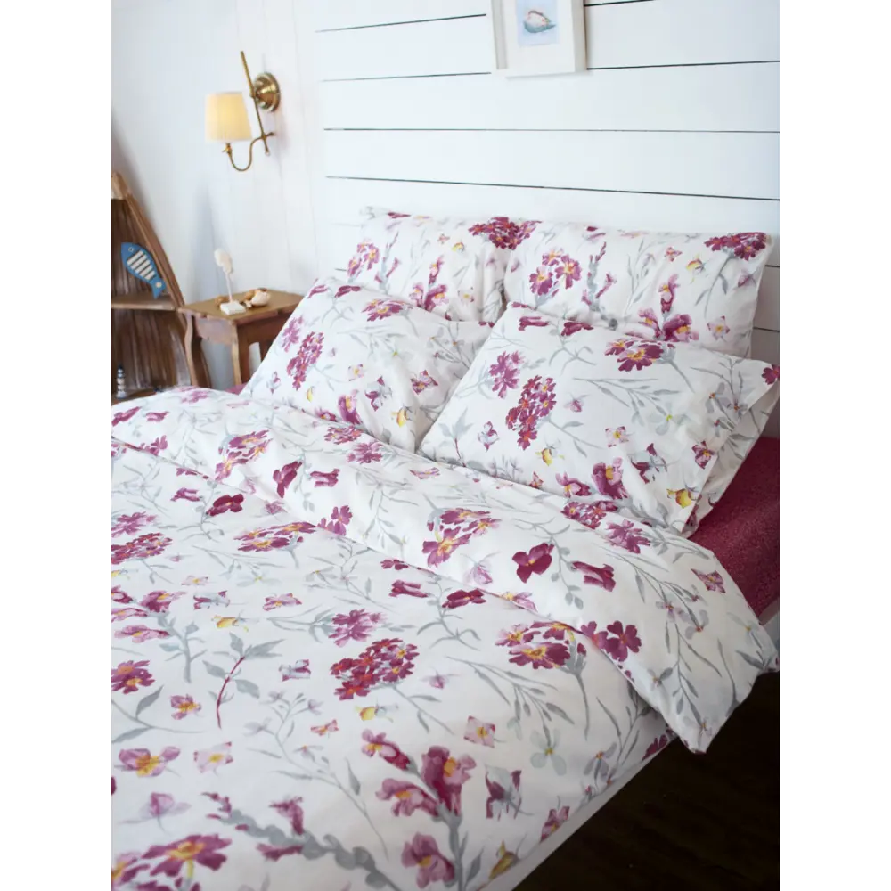 Фото 5 Комплект постельного белья евро Tm Textile Сад FL_035, цвет разноцветный Фото 5 Комплект постельного белья евро Tm Textile Сад FL_035, цвет разноцветный