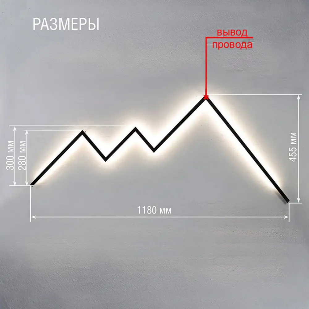 Фото Настенный светильник светодиодный Newlamp Luminosa с пультом управления регулируемый белый свет цвет серебро Фото Настенный светильник светодиодный Newlamp Luminosa с пультом управления регулируемый белый свет цвет серебро