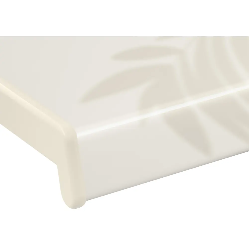 Фото Подоконник Crystallit 1600x600мм кремовый глянцевый