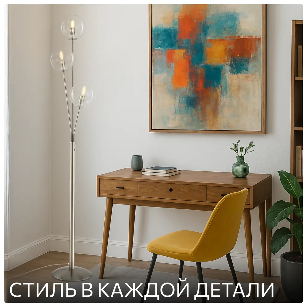 Фото 16 Торшер Citilux Томми CL102931 цвет никель Фото 16 Торшер Citilux Томми CL102931 цвет никель