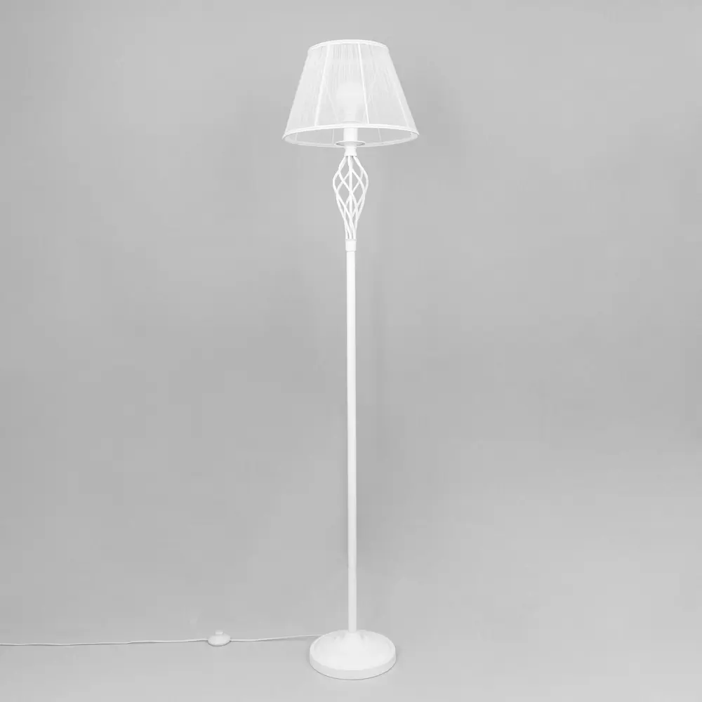 Фото 7 Торшер Citilux Ровена CL427910 E27 75 W цвет белый Фото 7 Торшер Citilux Ровена CL427910 E27 75 W цвет белый