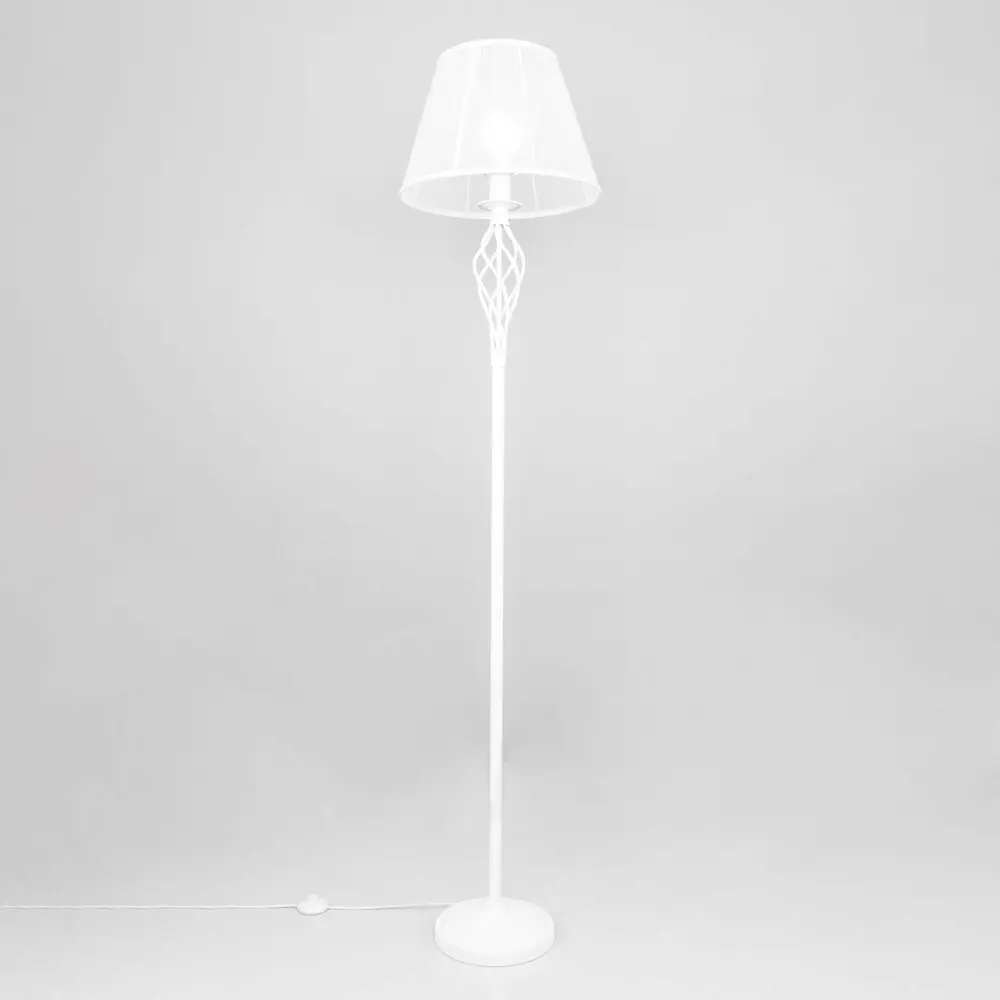 Фото 6 Торшер Citilux Ровена CL427910 E27 75 W цвет белый Фото 6 Торшер Citilux Ровена CL427910 E27 75 W цвет белый