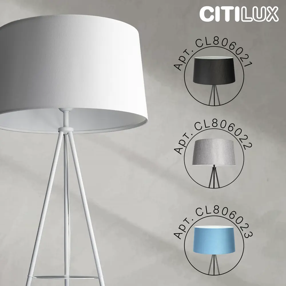 Фото 4 Торшер Citilux CL806020 со столиком цвет белый Фото 4 Торшер Citilux CL806020 со столиком цвет белый