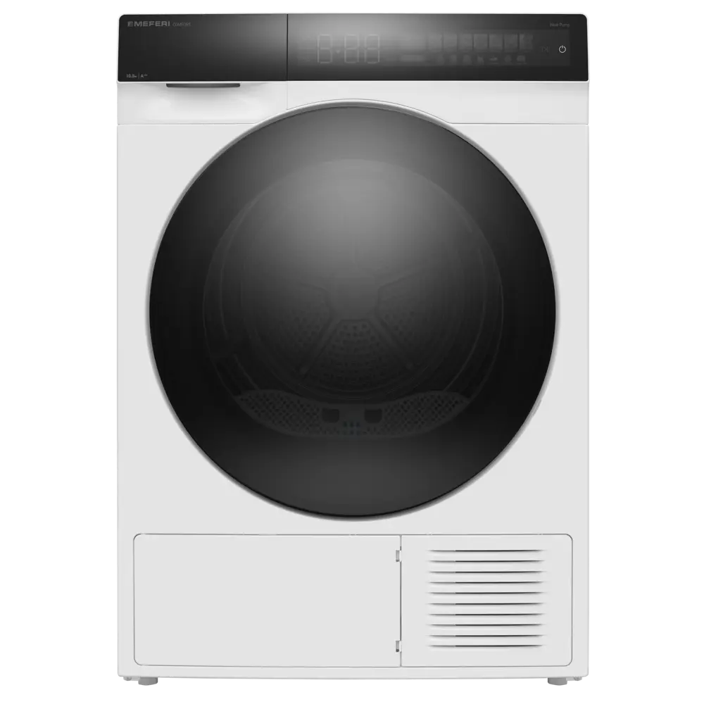 Фото 10 Сушильная машина Meferi MDR1016WH HP COMFORT с инвертором и тепловым насосом 50x85x56 цвет белый Фото 10 Сушильная машина Meferi MDR1016WH HP COMFORT с инвертором и тепловым насосом 50x85x56 цвет белый