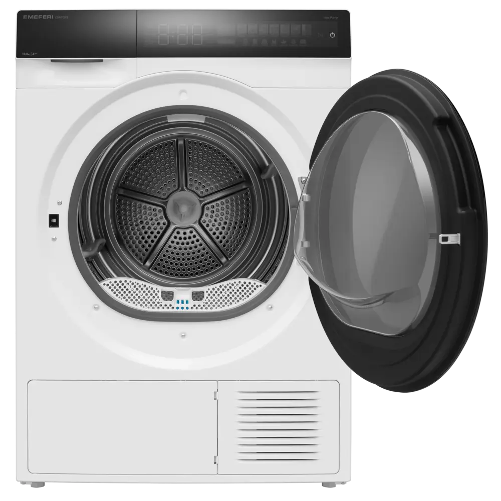 Фото 12 Сушильная машина Meferi MDR1016WH HP COMFORT с инвертором и тепловым насосом 50x85x56 цвет белый Фото 12 Сушильная машина Meferi MDR1016WH HP COMFORT с инвертором и тепловым насосом 50x85x56 цвет белый