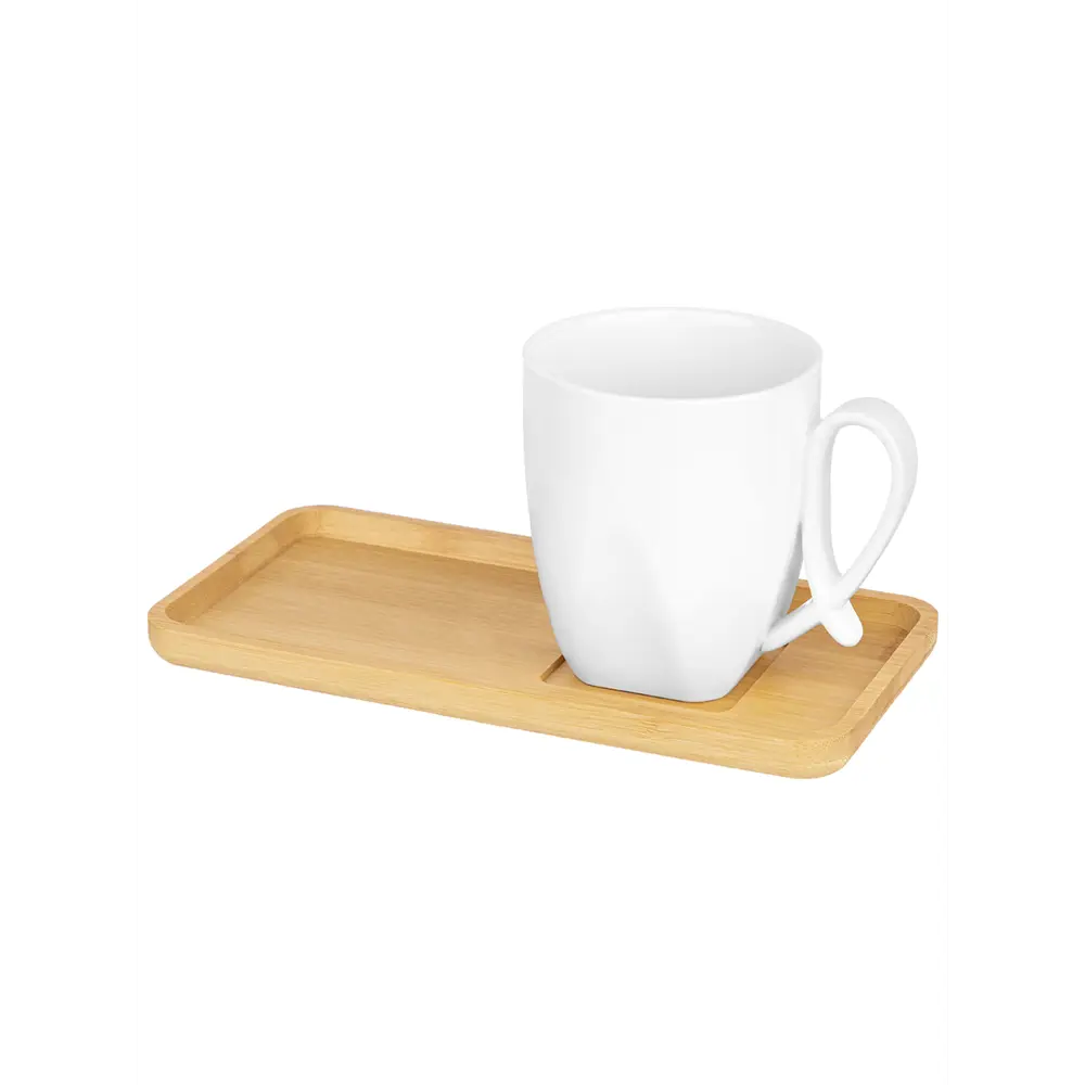 Фото 6 Кружка 300 мл Elan gallery Айсберг фарфор цвет белый/коричневый 2шт Фото 6 Кружка 300 мл Elan gallery Айсберг фарфор цвет белый/коричневый 2шт