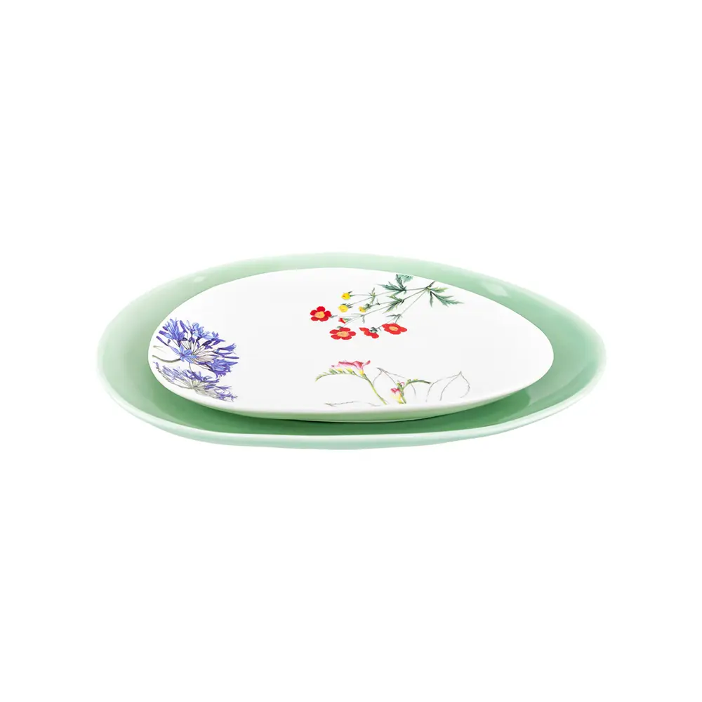 Фото 6 Блюдо сервировочное Elan Gallery Ботанический атлас 15.5x19.5 см фарфор цвет белый/синий/красный/зеленый/желтый Фото 6 Блюдо сервировочное Elan Gallery Ботанический атлас 15.5x19.5 см фарфор цвет белый/синий/красный/зеленый/желтый