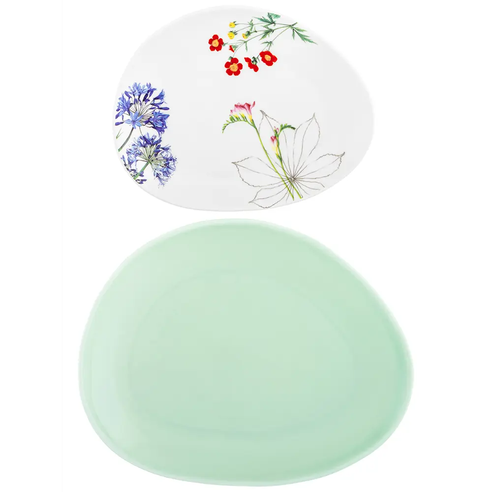 Фото 8 Блюдо сервировочное Elan Gallery Ботанический атлас 15.5x19.5 см фарфор цвет белый/синий/красный/зеленый/желтый Фото 8 Блюдо сервировочное Elan Gallery Ботанический атлас 15.5x19.5 см фарфор цвет белый/синий/красный/зеленый/желтый