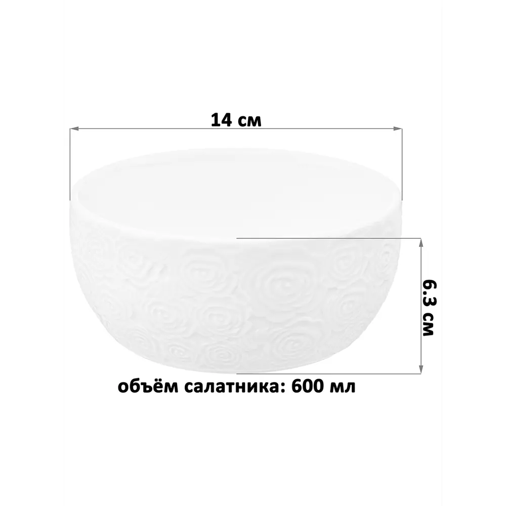 Фото 3 Блюдо сервировочное Elan Gallery Розы 14x14 см фарфор цвет белый Фото 3 Блюдо сервировочное Elan Gallery Розы 14x14 см фарфор цвет белый