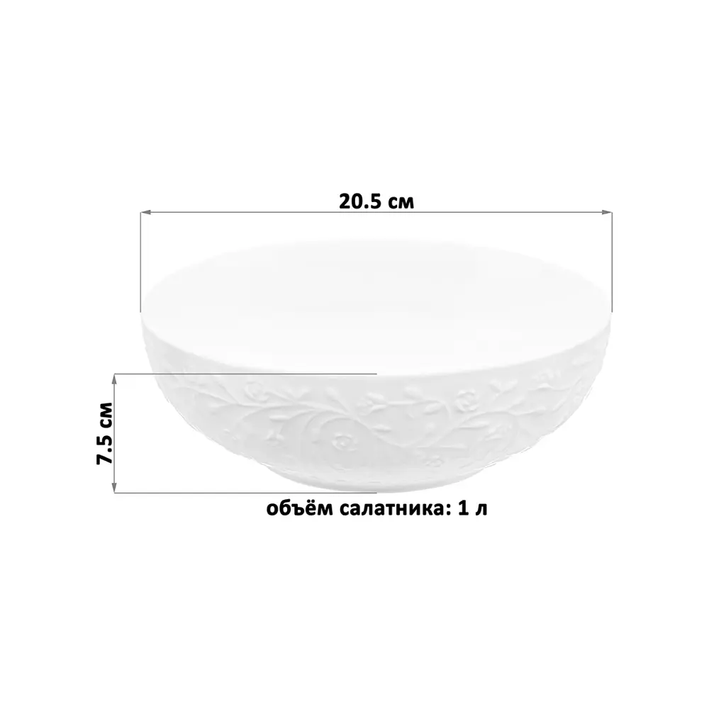 Фото 3 Блюдо сервировочное Elan Gallery Веточки-цветочки 20.50x20.50 Фарфор цвет белый Фото 3 Блюдо сервировочное Elan Gallery Веточки-цветочки 20.50x20.50 Фарфор цвет белый