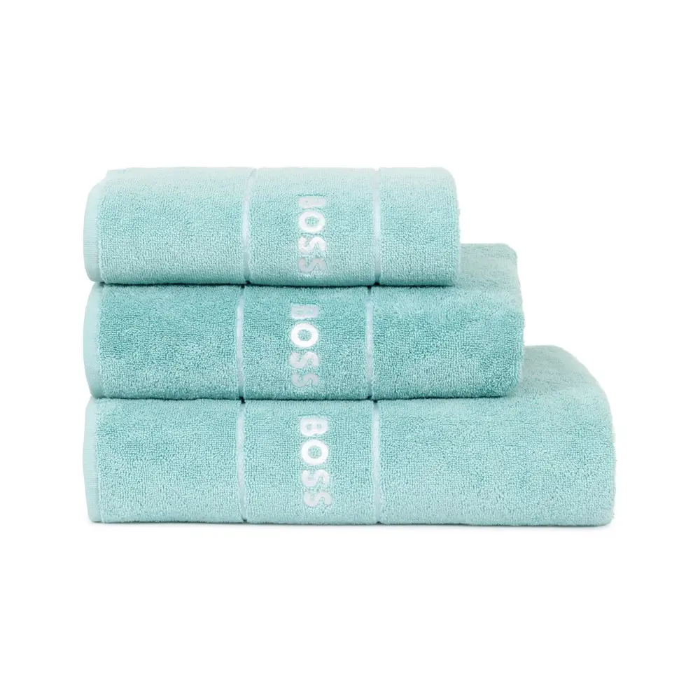 Фото 6 Полотенце Boss Plain aruba для ванной 40x60 см бирюзовый Фото 6 Полотенце Boss Plain aruba для ванной 40x60 см бирюзовый