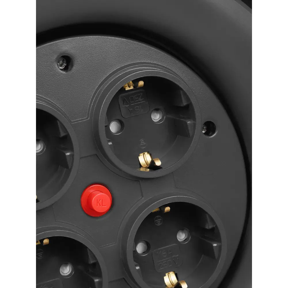 Фото 5 Удлинитель на катушке TDM Electric Люкс 4 розетки с заземлением ПВС 3x1.5 мм 30 м Фото 5 Удлинитель на катушке TDM Electric Люкс 4 розетки с заземлением ПВС 3x1.5 мм 30 м