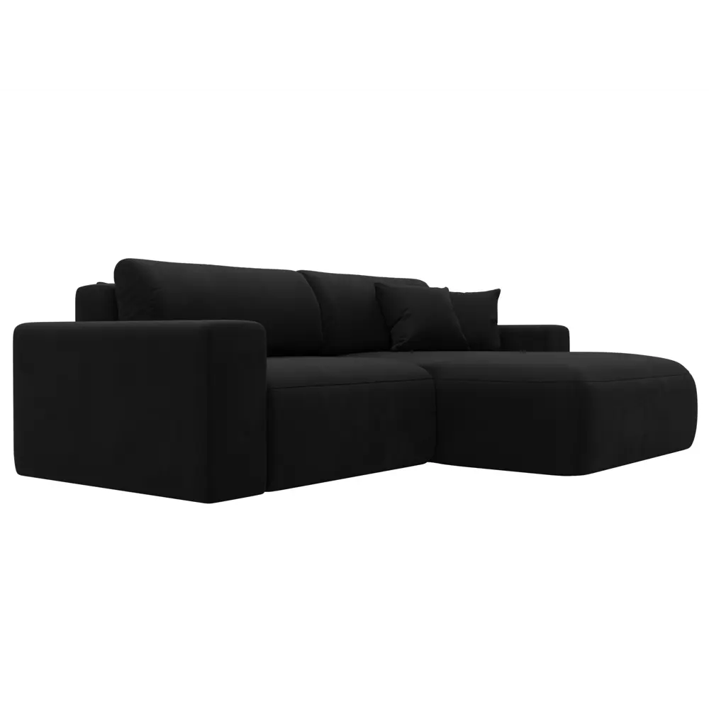 Фото 3 Диван угловой Лига-036 НПБ Классик правый угол Лига диванов 121365 248x84x162 см микровельвет цвет черный Фото 3 Диван угловой Лига-036 НПБ Классик правый угол Лига диванов 121365 248x84x162 см микровельвет цвет черный