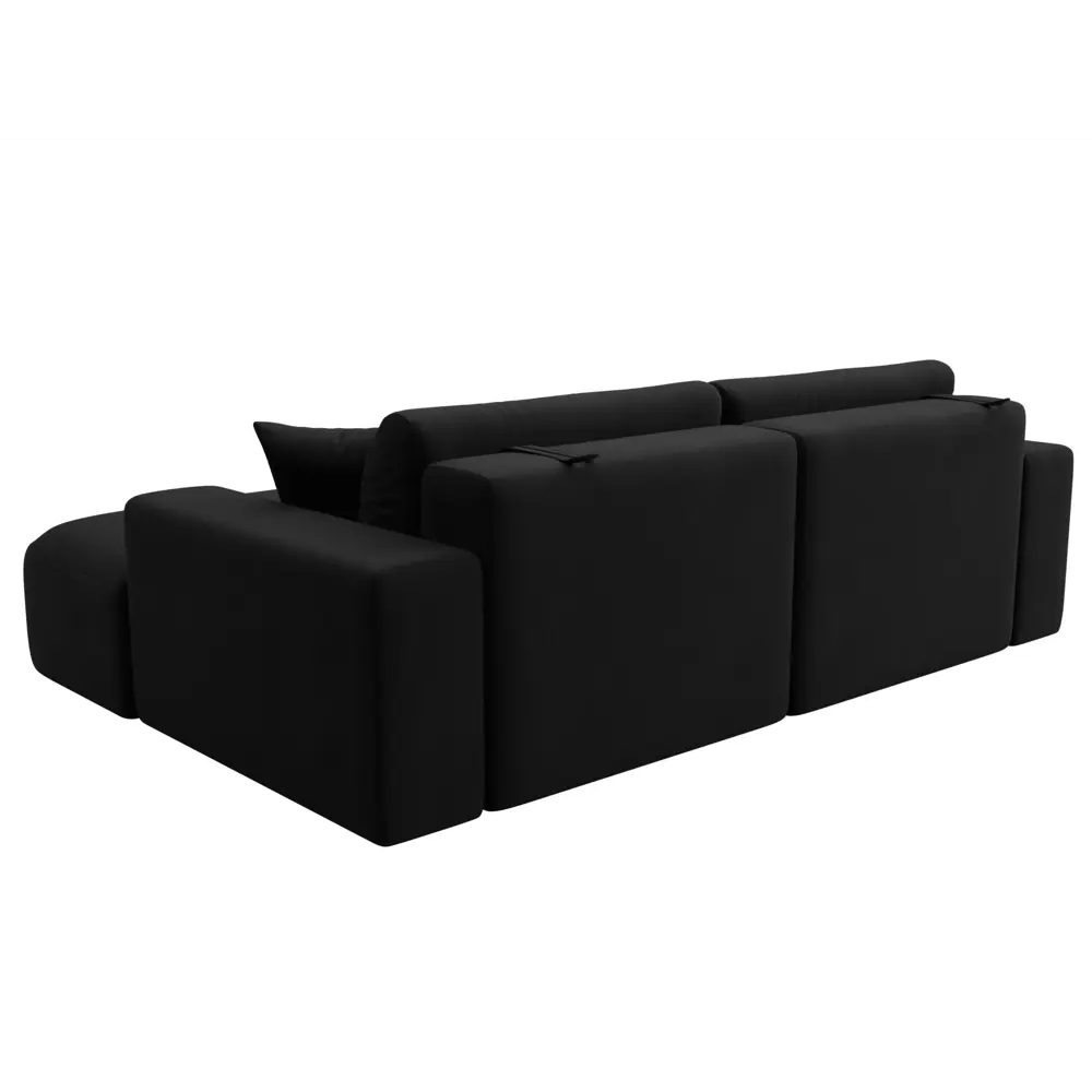 Фото 5 Диван угловой Лига-036 НПБ Классик правый угол Лига диванов 121365 248x84x162 см микровельвет цвет черный Фото 5 Диван угловой Лига-036 НПБ Классик правый угол Лига диванов 121365 248x84x162 см микровельвет цвет черный