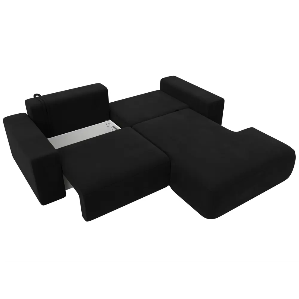 Фото 8 Диван угловой Лига-036 НПБ Классик правый угол Лига диванов 121365 248x84x162 см микровельвет цвет черный Фото 8 Диван угловой Лига-036 НПБ Классик правый угол Лига диванов 121365 248x84x162 см микровельвет цвет черный