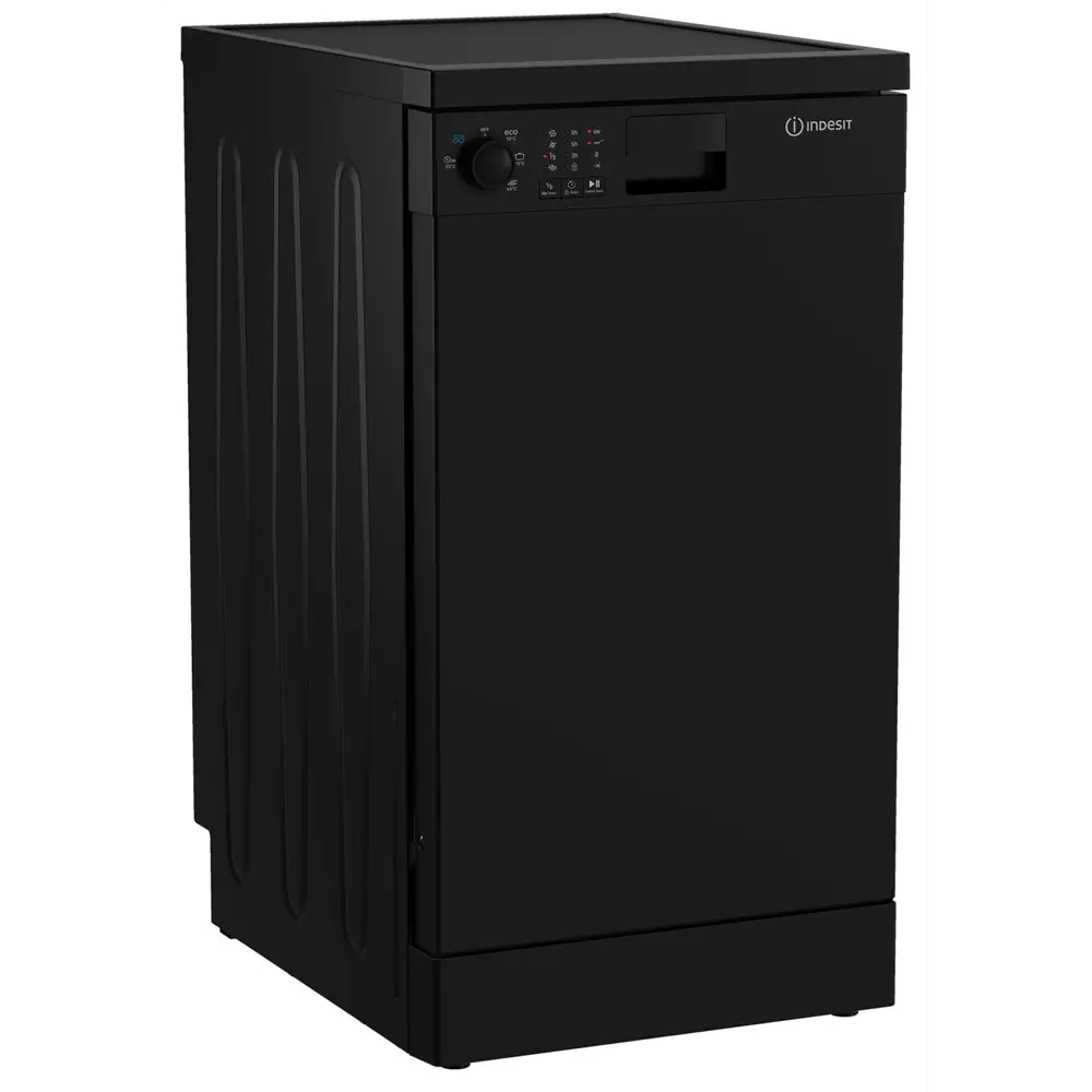 Фото Отдельностоящая посудомоечная машина Indesit DFS 1A50 B черный 44.8 см 5 программ цвет черный Фото Отдельностоящая посудомоечная машина Indesit DFS 1A50 B черный 44.8 см 5 программ цвет черный
