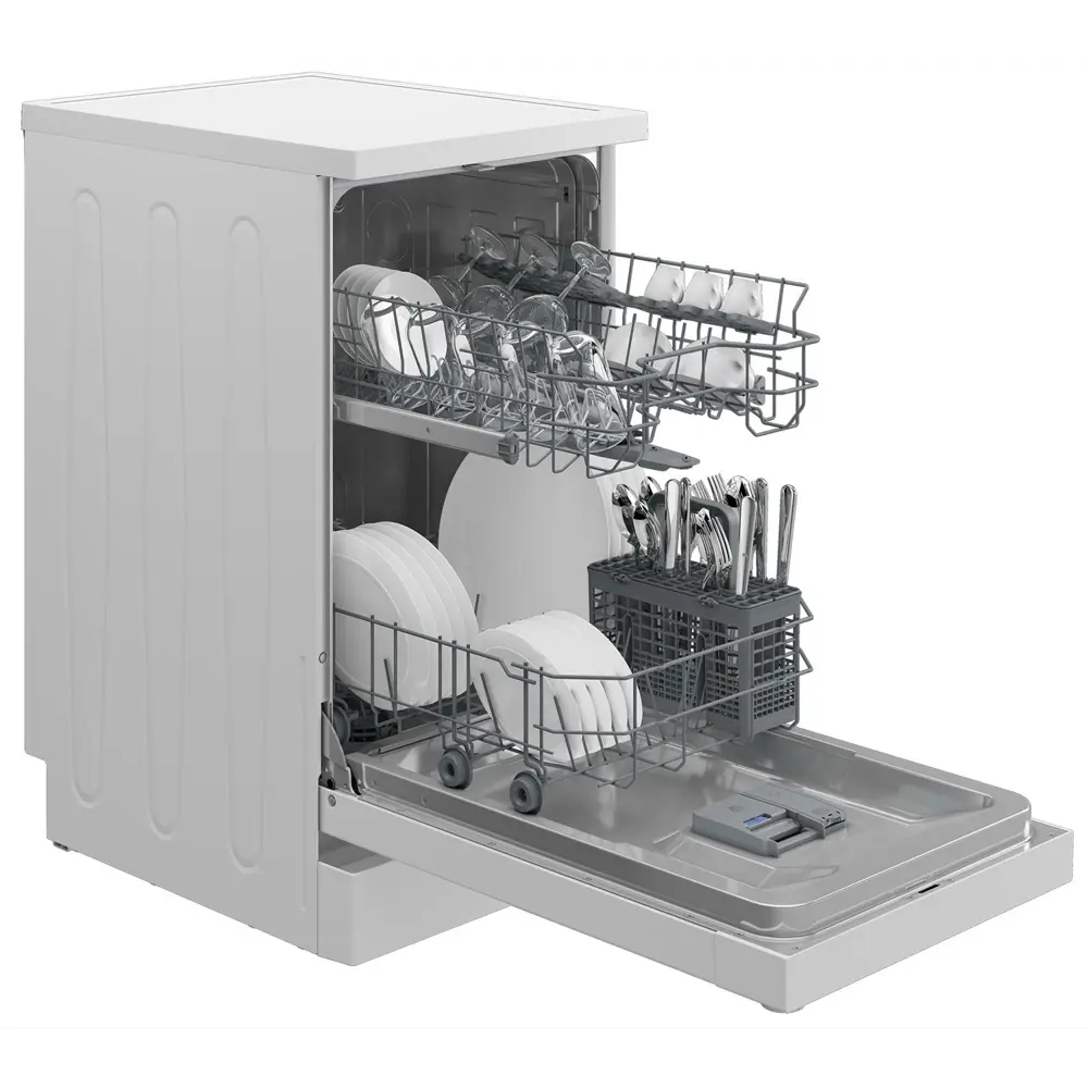 Фото 6 Отдельностоящая посудомоечная машина Indesit DFS 1A50 белый 44.8 см 5 программ цвет белый Фото 6 Отдельностоящая посудомоечная машина Indesit DFS 1A50 белый 44.8 см 5 программ цвет белый