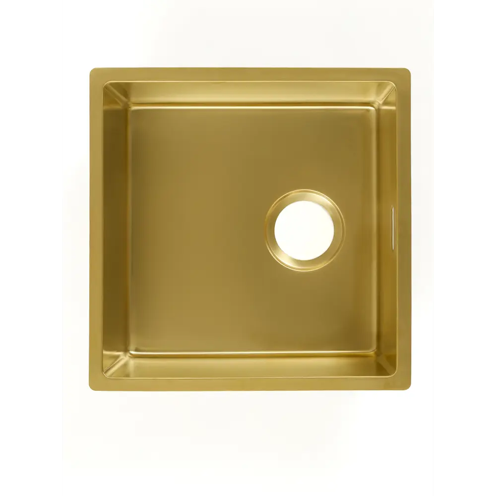 Фото 5 Мойка для кухни врезная с коландером Grandex aqua OPTIMA 44 PVD GOLD 5011351 44x44 см глубина чаши 20 см нержавеющая сталь aisi 304 цвет золото Фото 5 Мойка для кухни врезная с коландером Grandex aqua OPTIMA 44 PVD GOLD 5011351 44x44 см глубина чаши 20 см нержавеющая сталь aisi 304 цвет золото