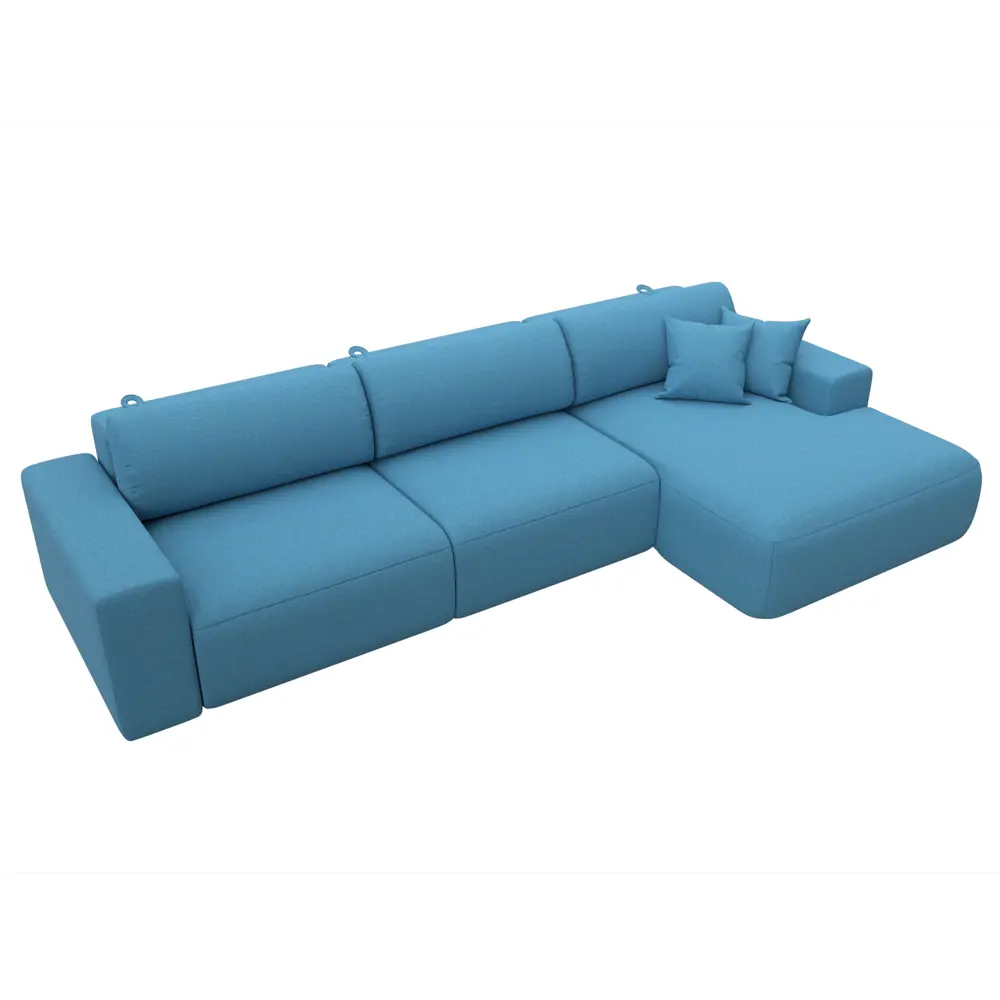 Фото 6 Диван угловой Лига-036 НПБ Классик Лонг правый угол Лига диванов 125463 346x84x162 см рогожка цвет амур 10 голубой Фото 6 Диван угловой Лига-036 НПБ Классик Лонг правый угол Лига диванов 125463 346x84x162 см рогожка цвет амур 10 голубой