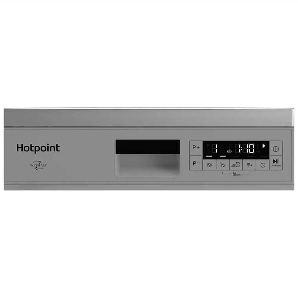 Фото 3 Отдельностоящая посудомоечная машина Hotpoint HFS 1C57 S 5 программ 44.8 см цвет серебристый Фото 3 Отдельностоящая посудомоечная машина Hotpoint HFS 1C57 S 5 программ 44.8 см цвет серебристый