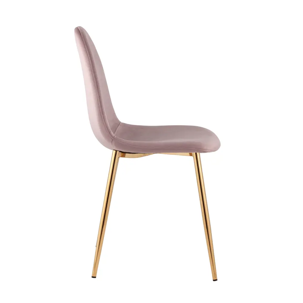 Фото 7 Стул Stool group Валенсия 43x86.5x54 см велюр цвет розовый 2 шт. Фото 7 Стул Stool group Валенсия 43x86.5x54 см велюр цвет розовый 2 шт.