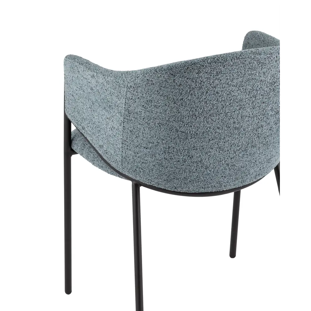 Фото 3 Стул Stool group Carmel 49x79x60 см ткань цвет голубой 2 шт. Фото 3 Стул Stool group Carmel 49x79x60 см ткань цвет голубой 2 шт.