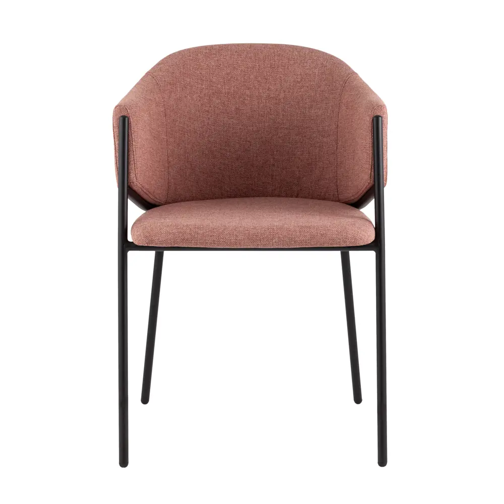 Фото 3 Стул Stool group Carmel 49x79x60 см шенилл цвет пыльно-розовый 2 шт. Фото 3 Стул Stool group Carmel 49x79x60 см шенилл цвет пыльно-розовый 2 шт.