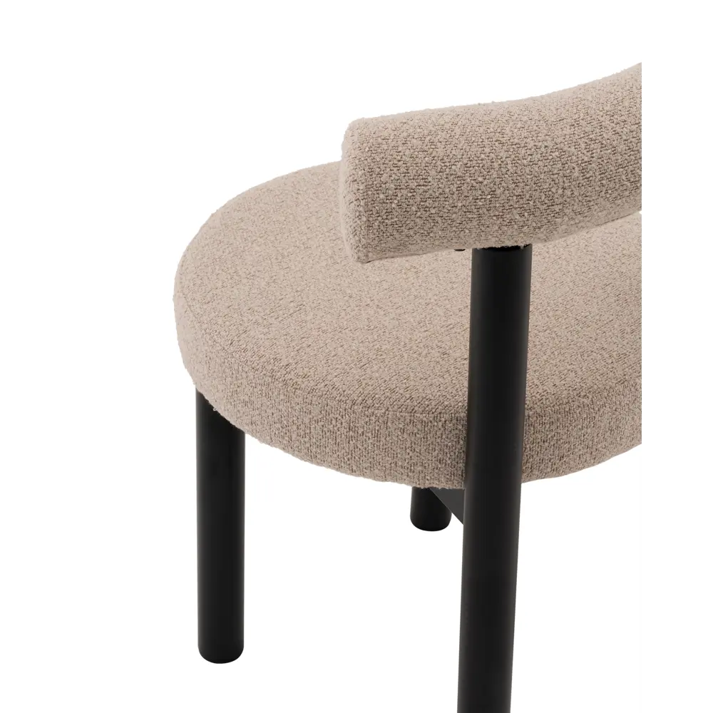 Фото 8 Стул Stool group Tomo 51x75x58 см ткань цвет бежевый Фото 8 Стул Stool group Tomo 51x75x58 см ткань цвет бежевый