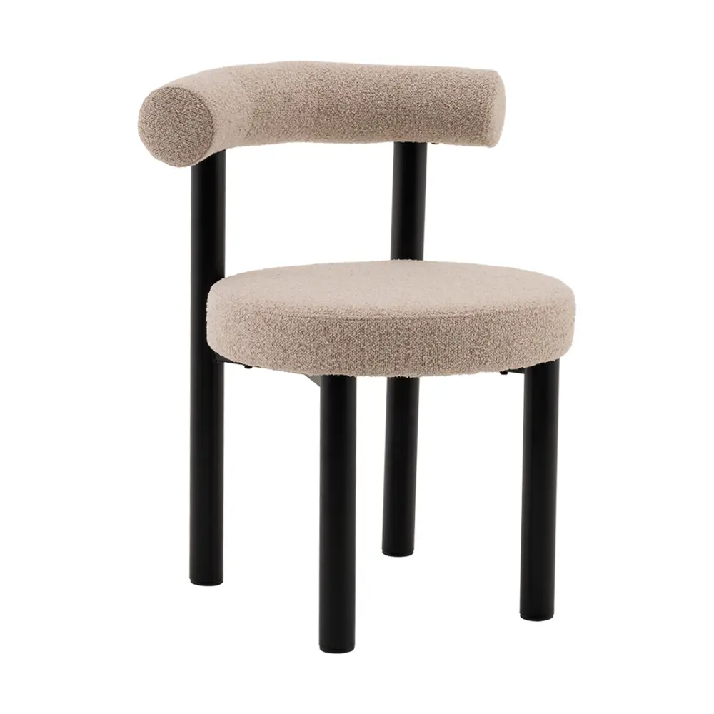 Фото 4 Стул Stool group Tomo 51x75x58 см ткань цвет бежевый Фото 4 Стул Stool group Tomo 51x75x58 см ткань цвет бежевый
