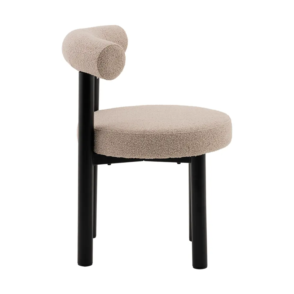 Фото 5 Стул Stool group Tomo 51x75x58 см ткань цвет бежевый Фото 5 Стул Stool group Tomo 51x75x58 см ткань цвет бежевый