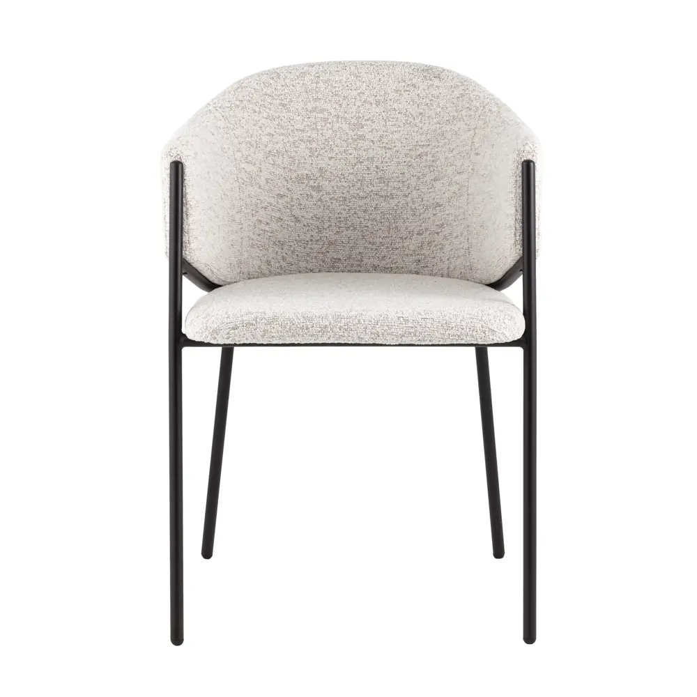 Фото 5 Стул Stool group Carmel 49x79x60 см ткань цвет бело-серый 2 шт. Фото 5 Стул Stool group Carmel 49x79x60 см ткань цвет бело-серый 2 шт.