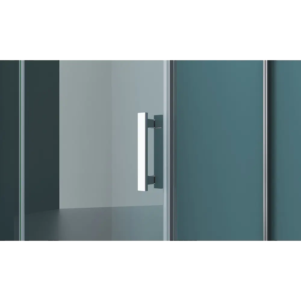 Фото 5 Душевая дверь Belbagno Kraft B-12-60/30-C-Cr-L 90см эффект стекла прозрачный распашной Фото 5 Душевая дверь Belbagno Kraft B-12-60/30-C-Cr-L 90см эффект стекла прозрачный распашной