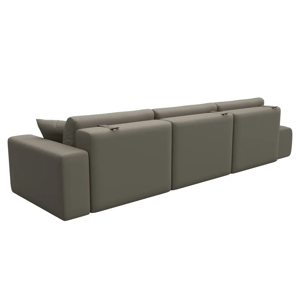 Фото 5 Диван прямой Лига-036 НПБ Модерн Лонг подлокотник справа Лига диванов 127689 365x84x111 см экокожа цвет grifon 04 бежевый Фото 5 Диван прямой Лига-036 НПБ Модерн Лонг подлокотник справа Лига диванов 127689 365x84x111 см экокожа цвет grifon 04 бежевый