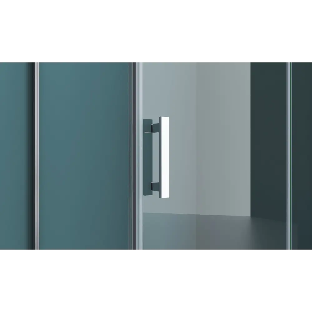 Фото 8 Душевая дверь Belbagno Kraft B-12-60/60-C-Cr-L 120см эффект стекла прозрачный распашной Фото 8 Душевая дверь Belbagno Kraft B-12-60/60-C-Cr-L 120см эффект стекла прозрачный распашной
