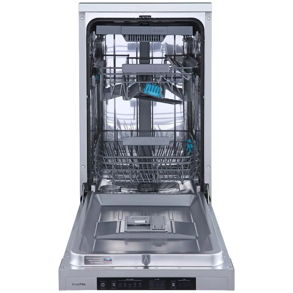 Фото 3 Отдельностоящая посудомоечная машина Gorenje GS541D10X 44.8 см 5 программ цвет серебристый Фото 3 Отдельностоящая посудомоечная машина Gorenje GS541D10X 44.8 см 5 программ цвет серебристый