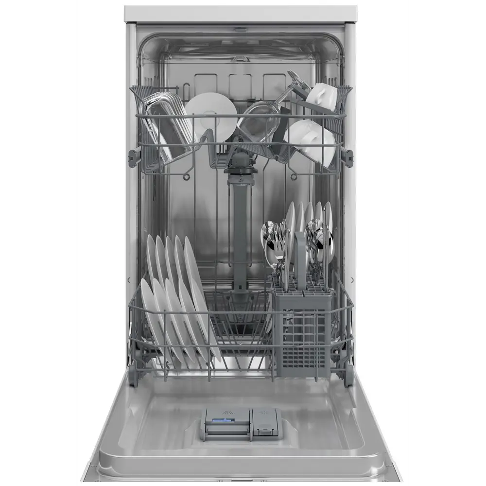 Фото 3 Отдельностоящая посудомоечная машина Hotpoint HFS 1C57 44.8 см 5 программ цвет белый Фото 3 Отдельностоящая посудомоечная машина Hotpoint HFS 1C57 44.8 см 5 программ цвет белый