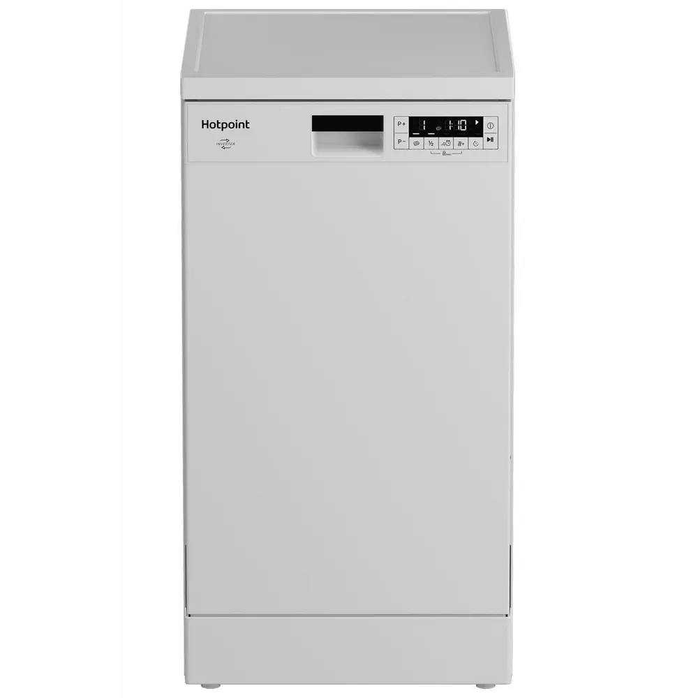 Фото 4 Отдельностоящая посудомоечная машина Hotpoint HFS 1C57 44.8 см 5 программ цвет белый Фото 4 Отдельностоящая посудомоечная машина Hotpoint HFS 1C57 44.8 см 5 программ цвет белый