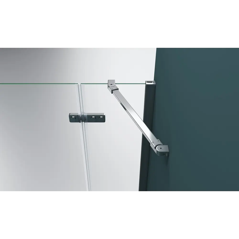 Фото 3 Душевая дверь Belbagno Kraft B-12-60/40-C-Cr-L 100см эффект стекла прозрачный распашной Фото 3 Душевая дверь Belbagno Kraft B-12-60/40-C-Cr-L 100см эффект стекла прозрачный распашной