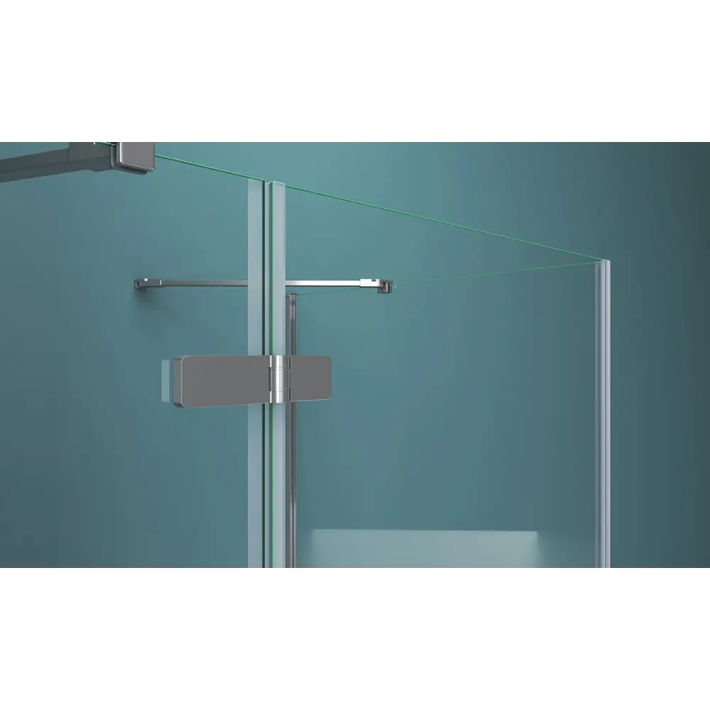 Фото 4 Душевая дверь Belbagno Kraft B-12-60/40-C-Cr-L 100см эффект стекла прозрачный распашной Фото 4 Душевая дверь Belbagno Kraft B-12-60/40-C-Cr-L 100см эффект стекла прозрачный распашной