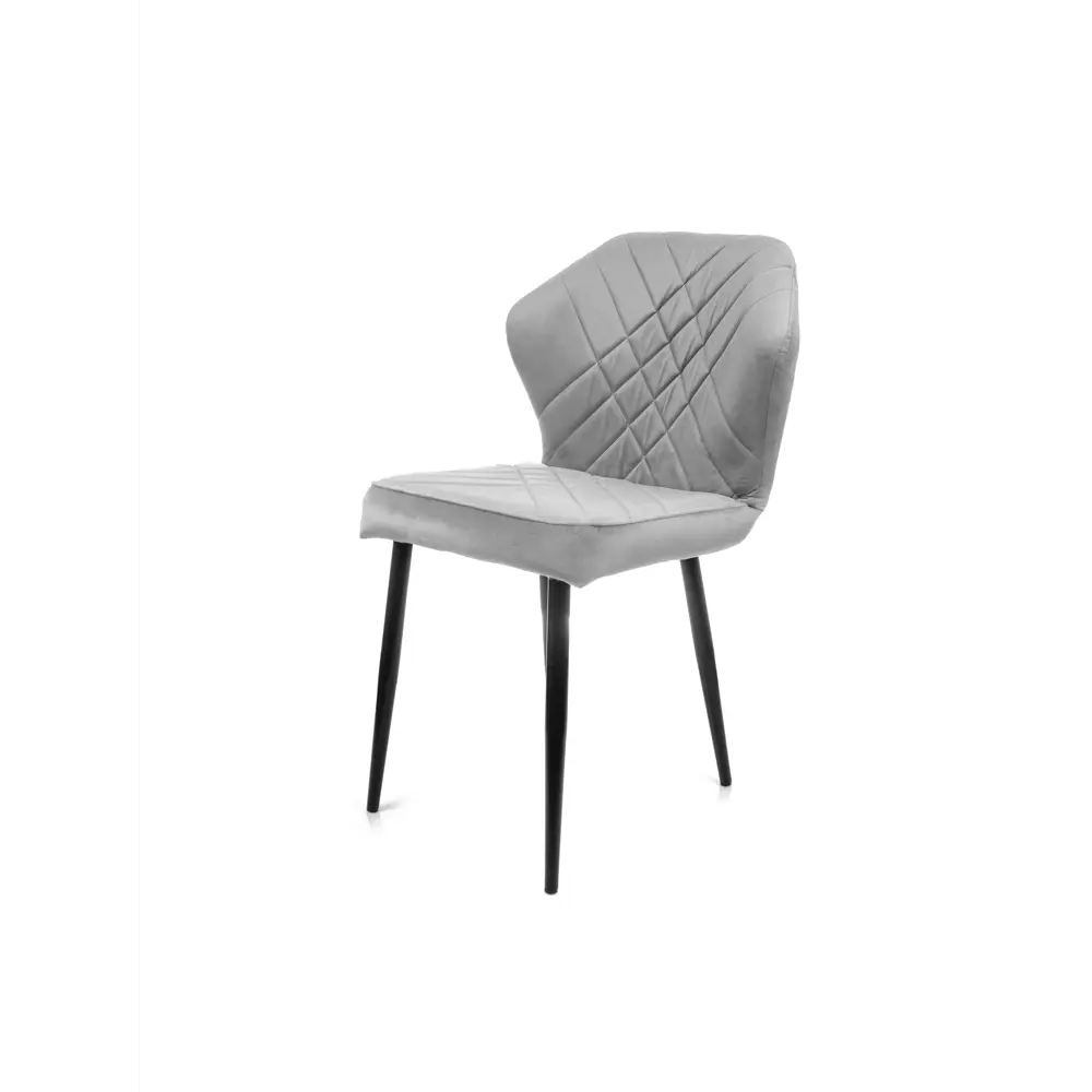 Фото 2 Стул M-group Ницца 13010455 44x87x42 см велюр цвет черный Фото 2 Стул M-group Ницца 13010455 44x87x42 см велюр цвет черный