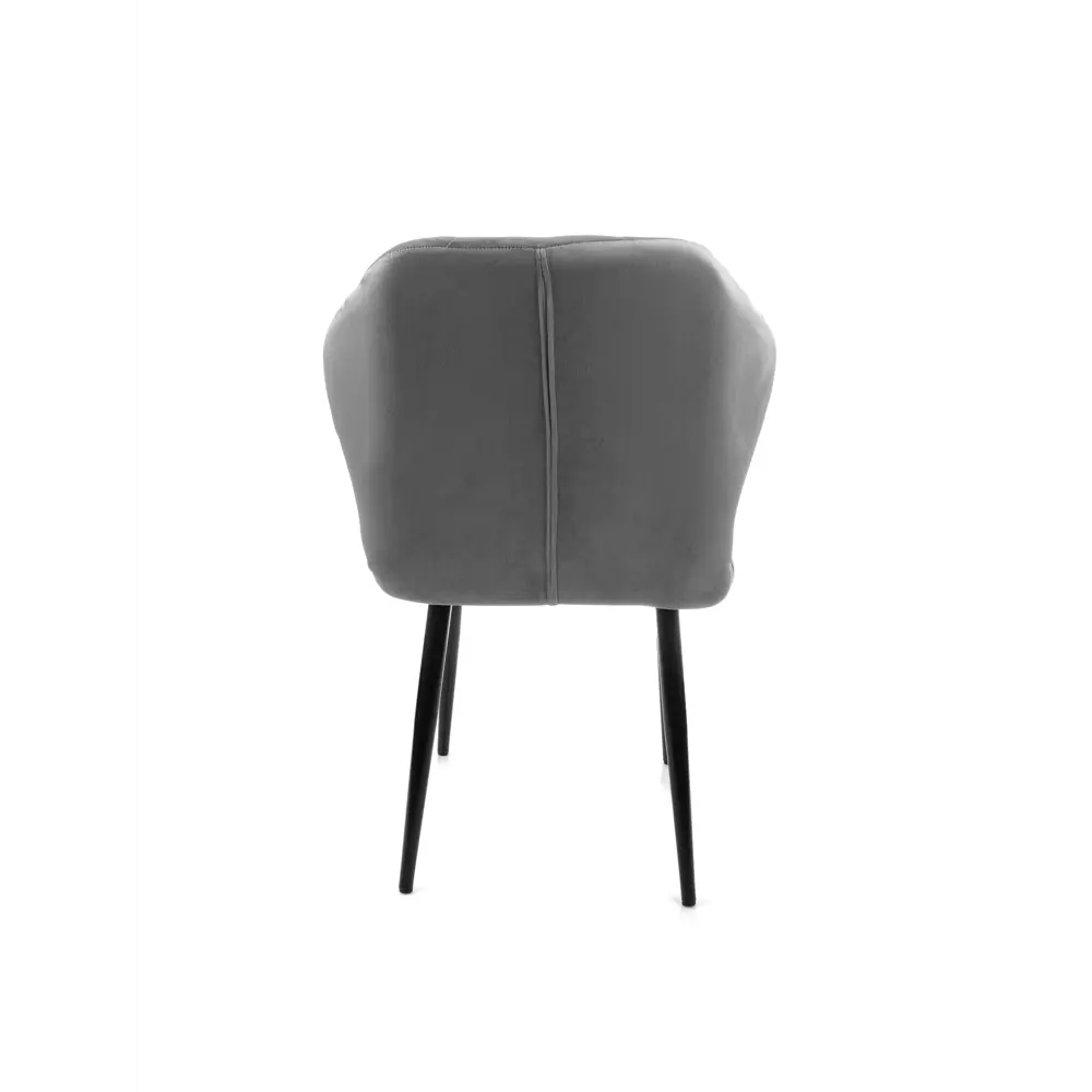 Фото Стул M-group Ницца 13010455 44x87x42 см велюр цвет черный Фото Стул M-group Ницца 13010455 44x87x42 см велюр цвет черный