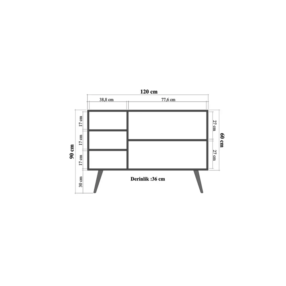 Фото 8 Тумба консоль Ismat Decor F2 Mega 2 120x94x36 дерево цвет бежевый Фото 8 Тумба консоль Ismat Decor F2 Mega 2 120x94x36 дерево цвет бежевый