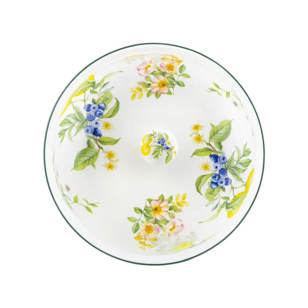 Фото 8 Блинница Elan Gallery "Лимоны" New Bone China 23x23x9.5 см Фото 8 Блинница Elan Gallery "Лимоны" New Bone China 23x23x9.5 см
